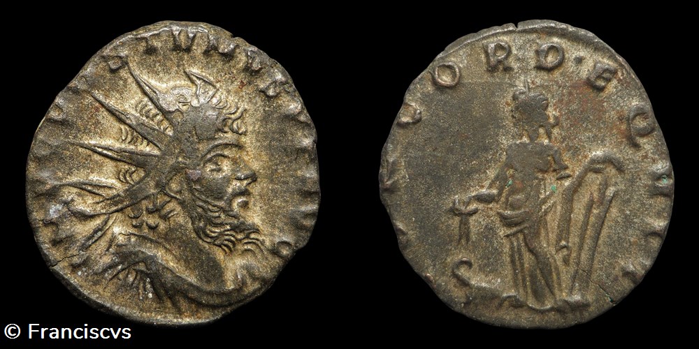 Postume (EG 139) - CONCORD . EQVIT // S monnaies antiques a romaines imperiales et republicaines postume eg 139 concord eqvit s