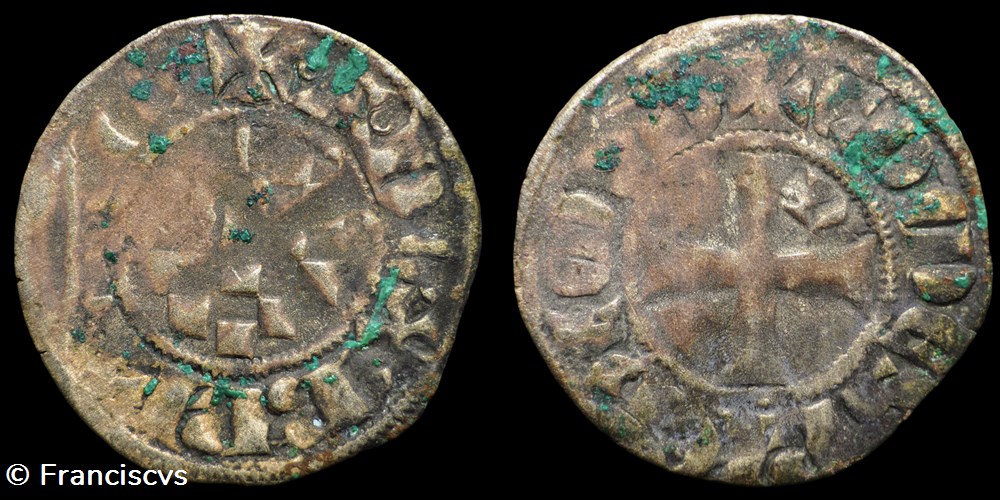 monnaies europe medievale france feodales denier arthur ii nantes