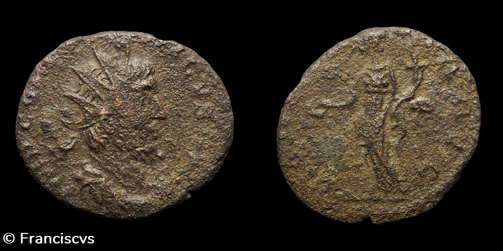 Tetricus I (EG 257) - CONCORDIA AVG monnaies antiques romaines imperiales republicaines tetricus i eg 257 concordia avg