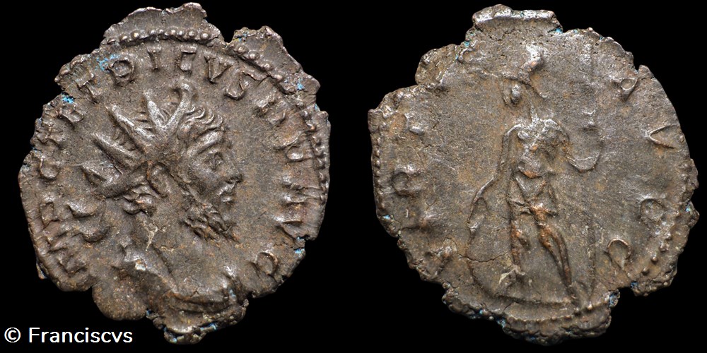 Tetricus I (EG 281) - VIRTVS AVGG monnaies antiques romaines imperiales republicaines tetricus i eg 281 virtvs avgg