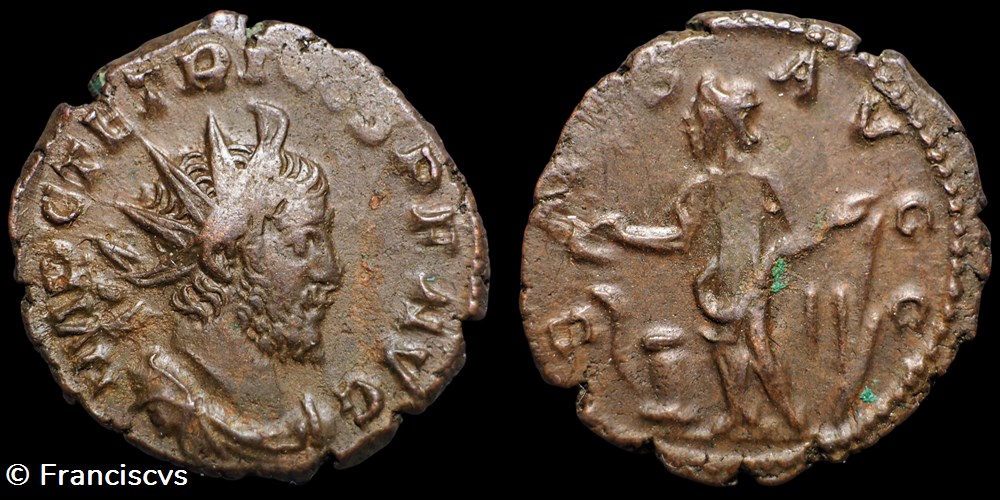 Tetricus I (EG 280) - SALVS AVGG monnaies antiques romaines imperiales republicaines tetricus i eg 280 salvs avgg