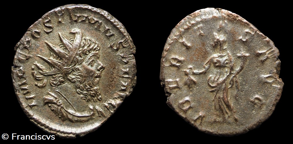 monnaies antiques romaines imperiales et republicaines postume eg 84 vberitas avg
