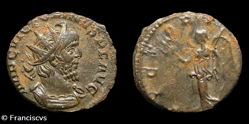 Victorin (EG 245) - VICTORIA AVG monnaies antiques romaines imperiales et republicaines victorin eg 245 victoria avg
