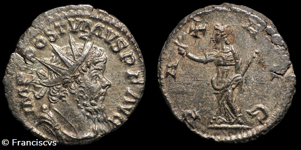 Postume (EG 99) - PAX AVG monnaies antiques romaines imperiales et republicaines postume eg 99 pax avg