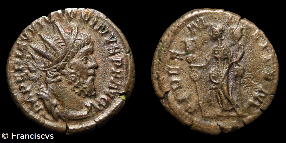 Victorin (EG 192) - FIDES MILITUM monnaies antiques a romaines imperiales et republicaines victorin eg 192 fides militum