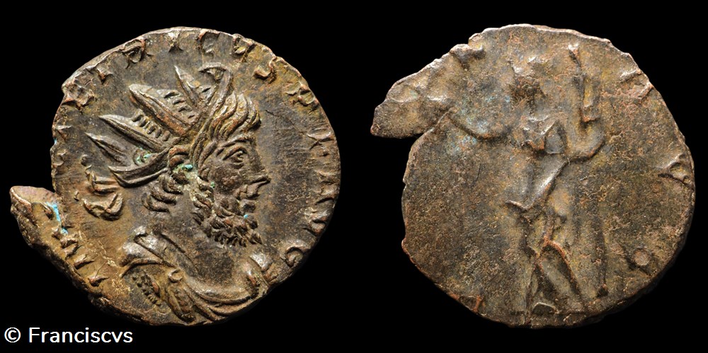 Tetricus I (EG 269) - PAX AVG monnaies antiques romaines imperiales republicaines tetricus i eg 269 pax avg