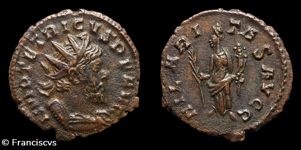 Tetricus I (EG 311) - HILARITAS AVGG monnaies antiques romaines imperiales republicaines tetricus i eg 311 hilaritas avgg