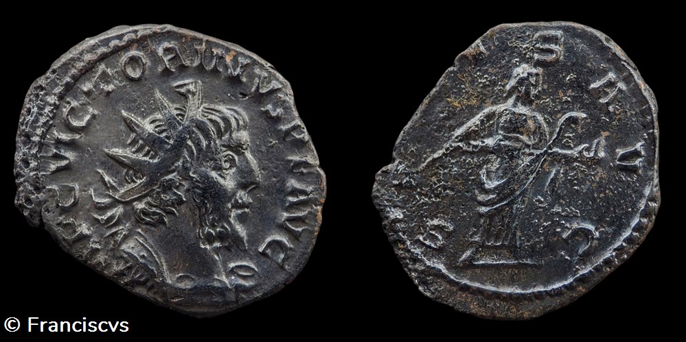 monnaies antiques romaines imperiales et republicaines victorin eg 234 salvs avg