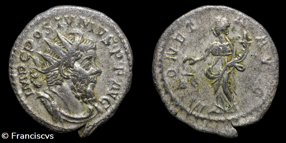monnaies antiques romaines imperiales republicaines postume eg 45 moneta avg