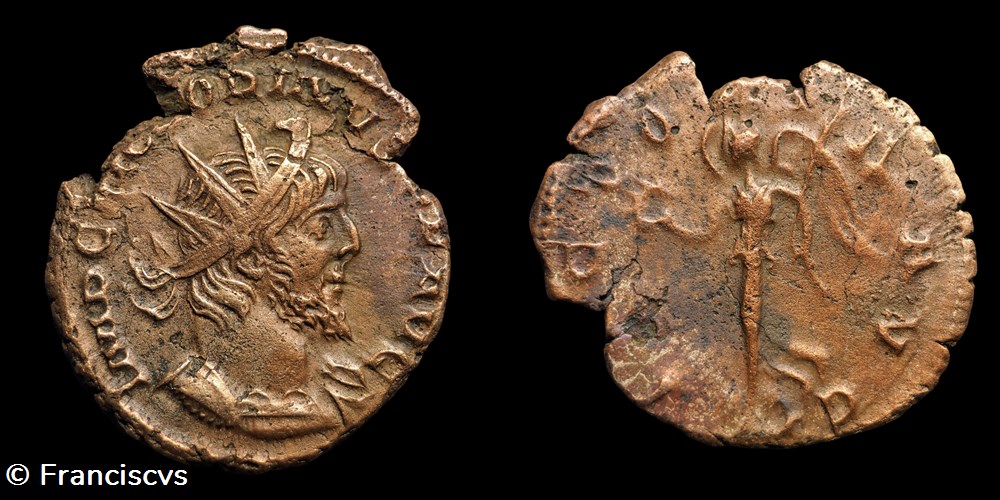 Victorin (EG 245) - VICTORIA AVG monnaies antiques romaines imperiales et republicaines victorin eg 245 victoria avg