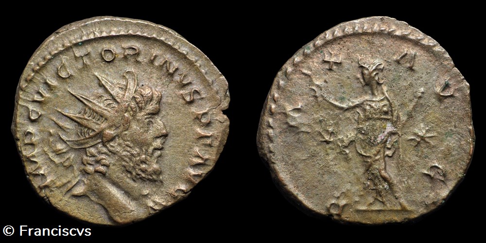 Victorin (EG 207) - PAX AVG v/* monnaies antiques romaines imperiales et republicaines victorin eg 207 pax avg v
