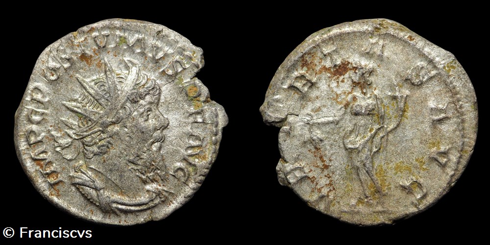 Postume (EG 83) - VBERTAS AVG monnaies antiques romaines imperiales et republicaines postume eg 83 vbertas avg