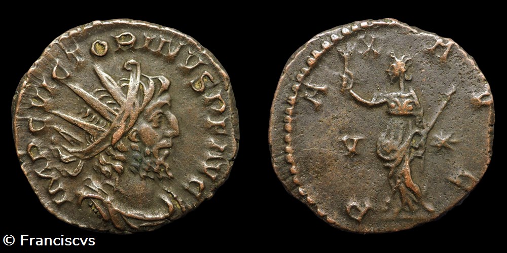 Victorin (EG 197) - PAX AVG v / * monnaies antiques romaines imperiales et republicaines victorin eg 197 pax avg v
