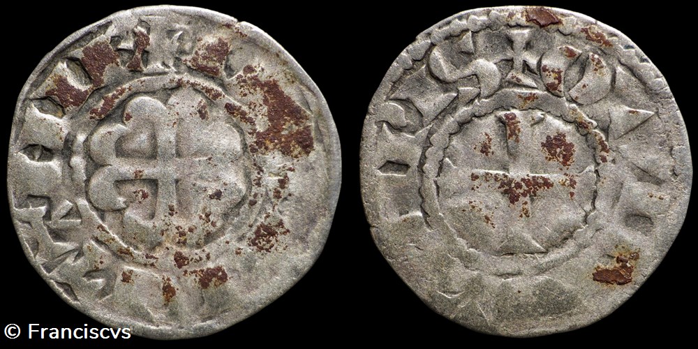 monnaies europe medievale france feodales denier pierre 1er mauclerc guingamp