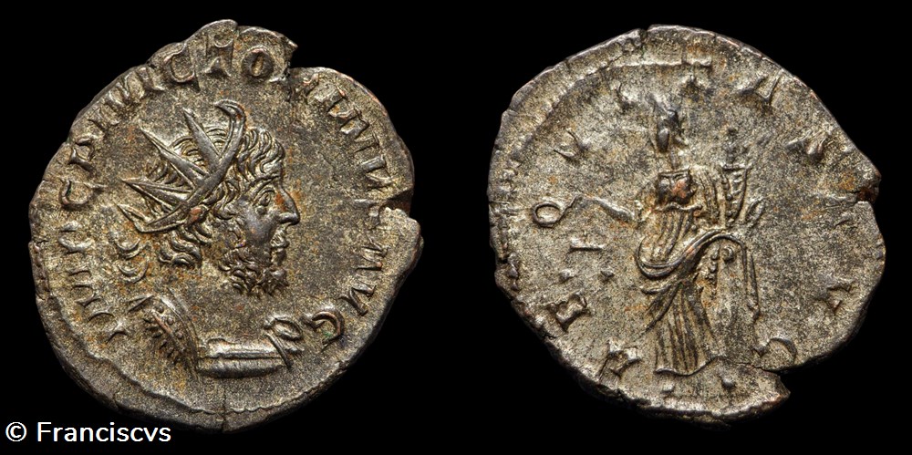 Victorin (EG 230) - AEQVITAS AVG monnaies antiques romaines imperiales et republicaines victorin eg 230 aeqvitas avg