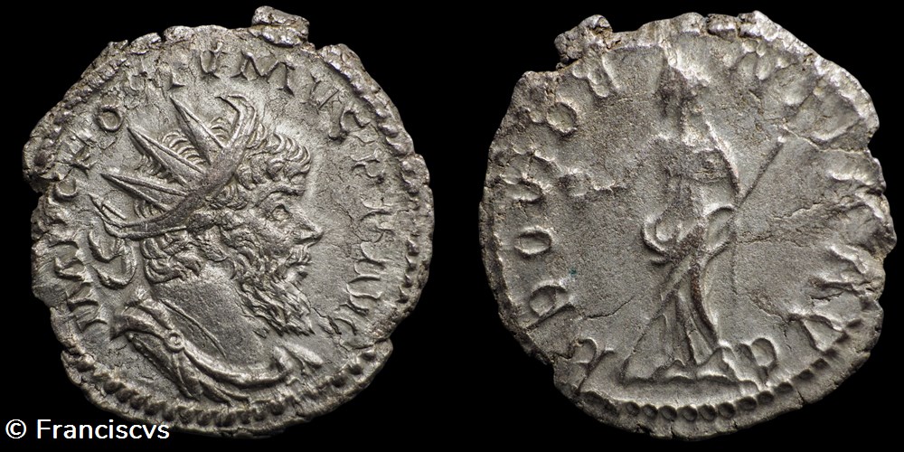 monnaies antiques romaines imperiales et republicaines postume eg 50 providentia avg