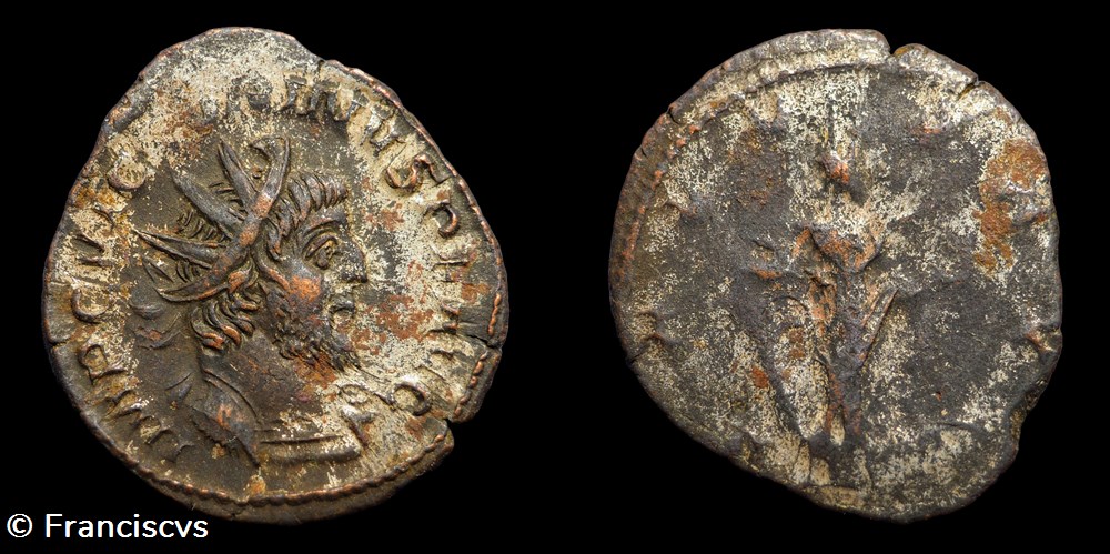 monnaies antiques romaines imperiales et republicaines victorin eg 234 salvs avg