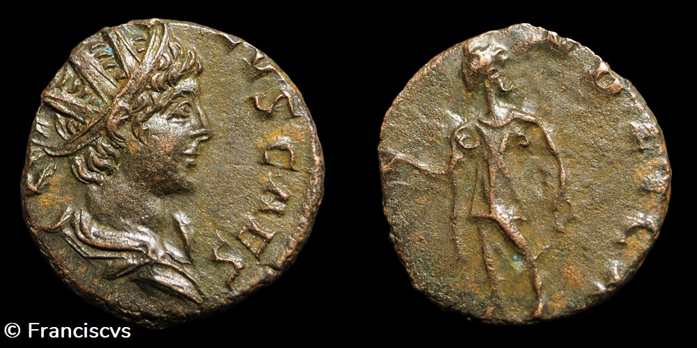 Tetricus II (EG 274) - SPES PVBLICA monnaies antiques romaines imperiales republicaines tetricus ii eg 274 spes pvblica