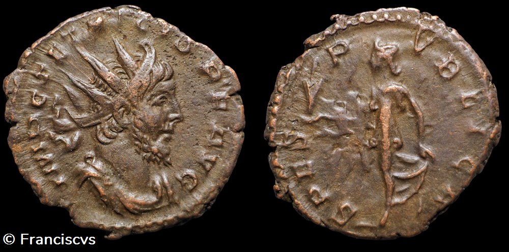 Tetricus I (EG 262) - SPES PVBLICA monnaies antiques romaines imperiales republicaines tetricus i eg 262 spes pvblica
