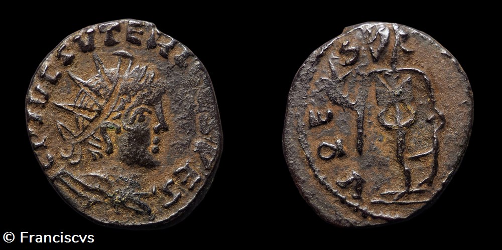 Tetricus II (Imitation) - SPES ... monnaies antiques romaines imperiales republicaines tetricus ii imitation spes