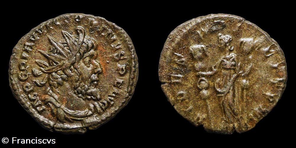 Victorin (EG 192) - FIDES MILITUM monnaies antiques a romaines imperiales et republicaines victorin eg 192 fides militum