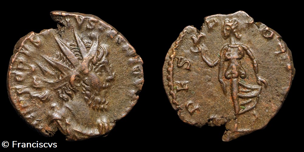 Tetricus I (EG 255) - SPES PVBLICA monnaies antiques romaines imperiales republicaines tetricus i eg 255 spes pvblica