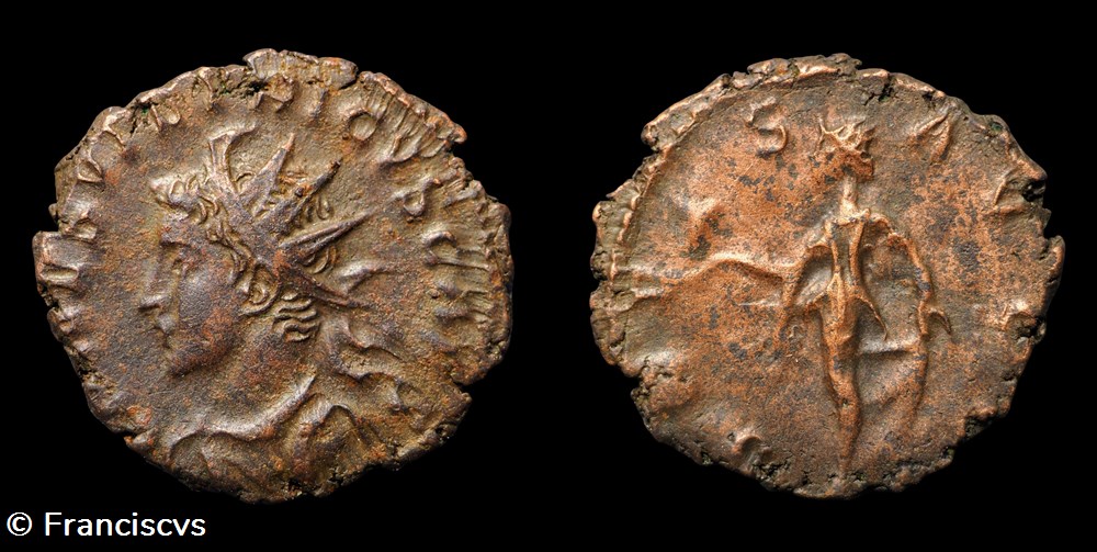 monnaies antiques romaines imperiales republicaines tetricus ii eg 316 spes avgg