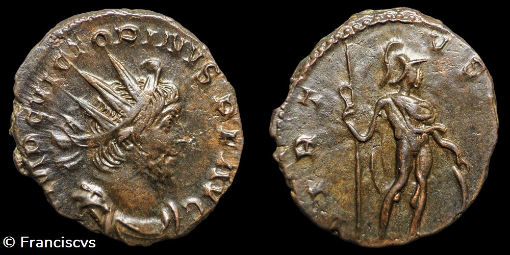 Victorin (EG 226) - VIRTVS AVG monnaies antiques romaines provinciales victorin eg 226 virtvs avg