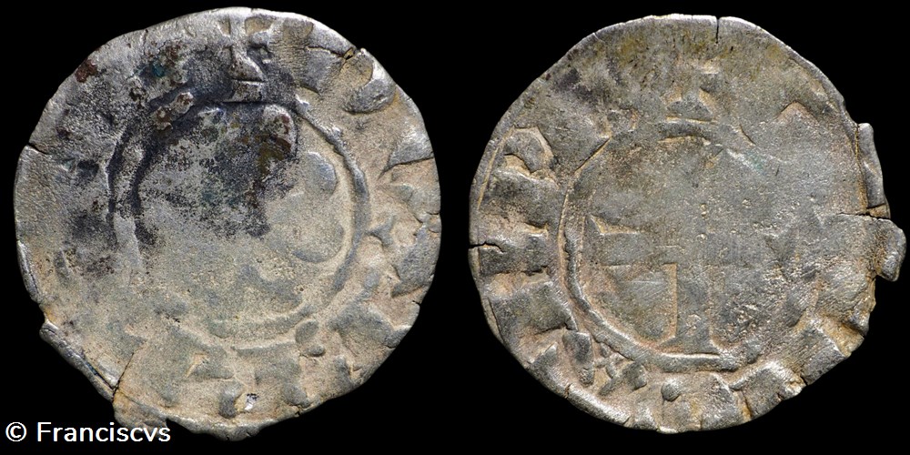 monnaies europe medievale france feodales denier pierre 1er mauclerc guingamp variante