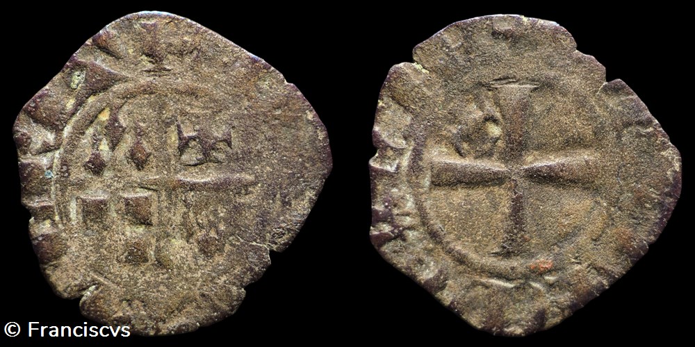 monnaies europe medievale france feodales denier jean iii et jeanne de savoie vicomte de limoges