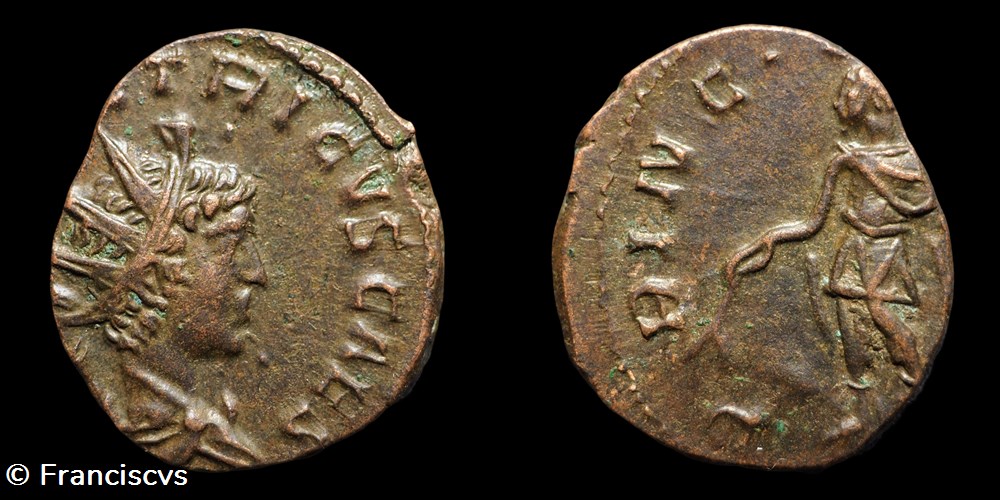 Tetricus II (EG 273) - PRINC IVVENT monnaies antiques a romaines imperiales republicaines tetricus ii eg 273 princ ivvent