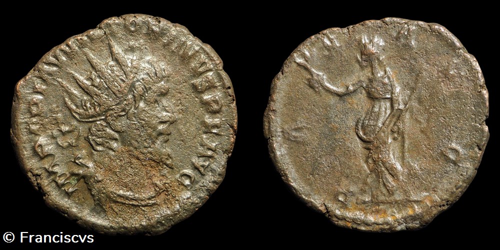 monnaies antiques romaines imperiales et republicaines victorin eg 188 pax avg