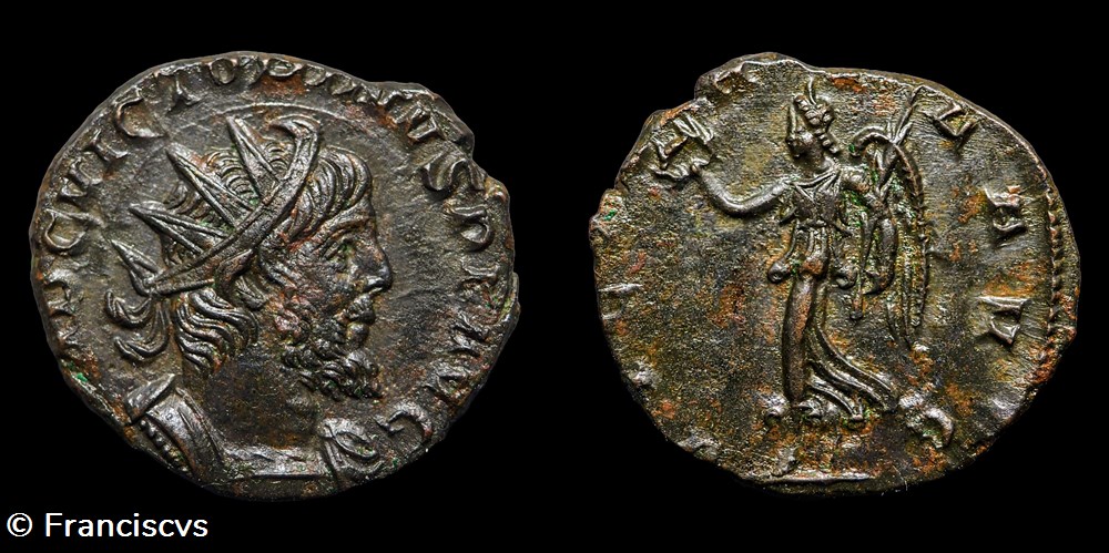 monnaies antiques romaines imperiales et republicaines victorin eg 245 victoria avg
