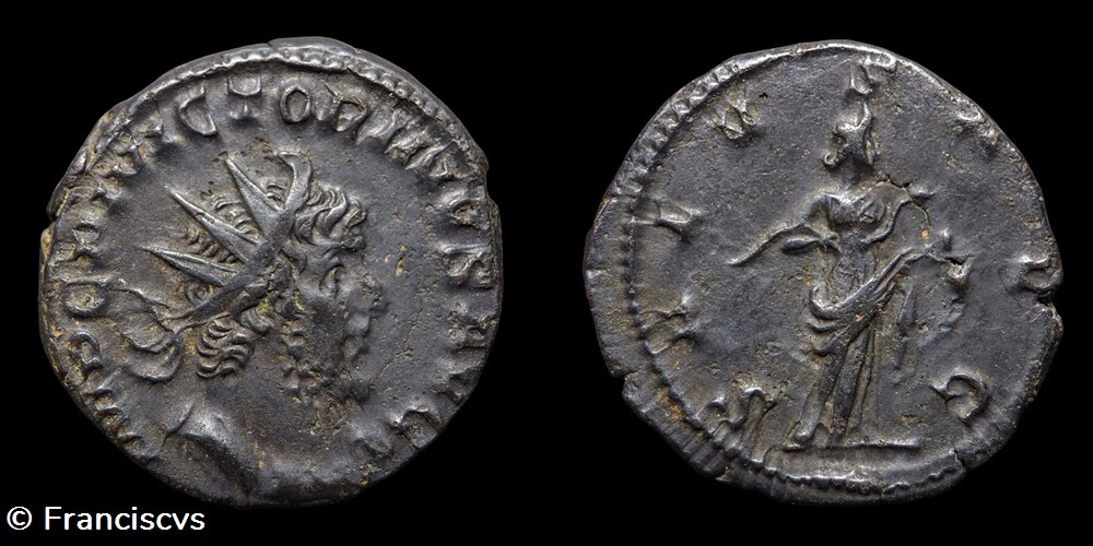 monnaies antiques romaines imperiales et republicaines victorin eg 231 salvs avg