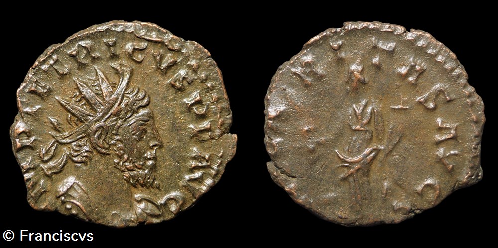 monnaies antiques romaines imperiales republicaines tetricus i eg 311 hilaritas avgg