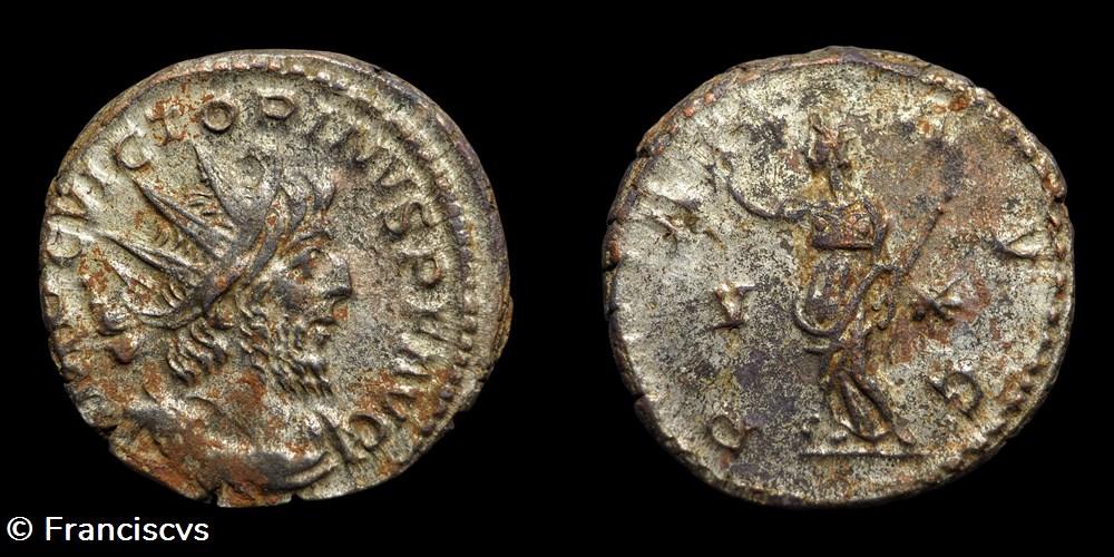 monnaies antiques romaines imperiales et republicaines victorin eg 197 pax avg v