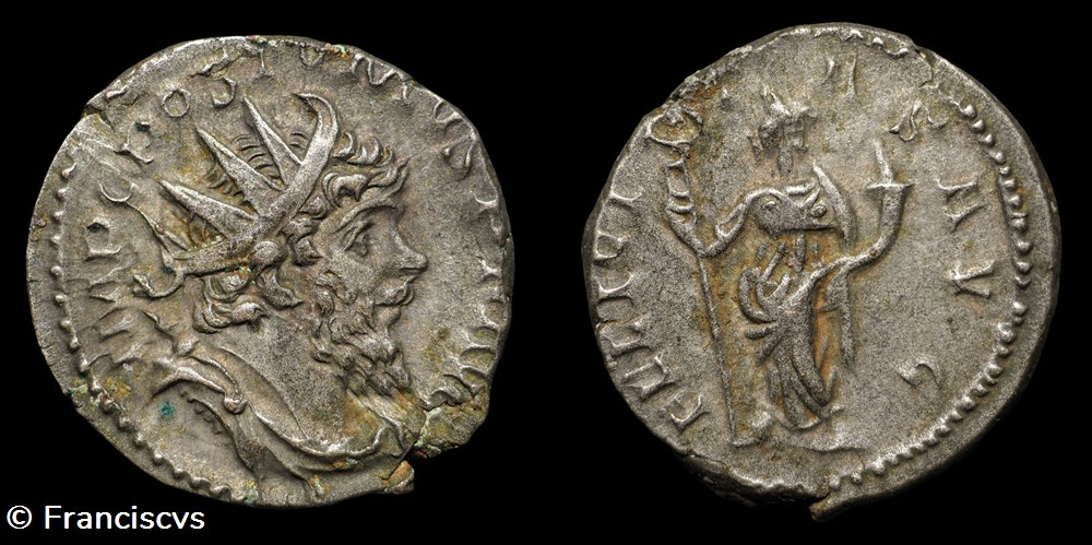 monnaies antiques romaines imperiales et republicaines postume eg 48 felicitas avg