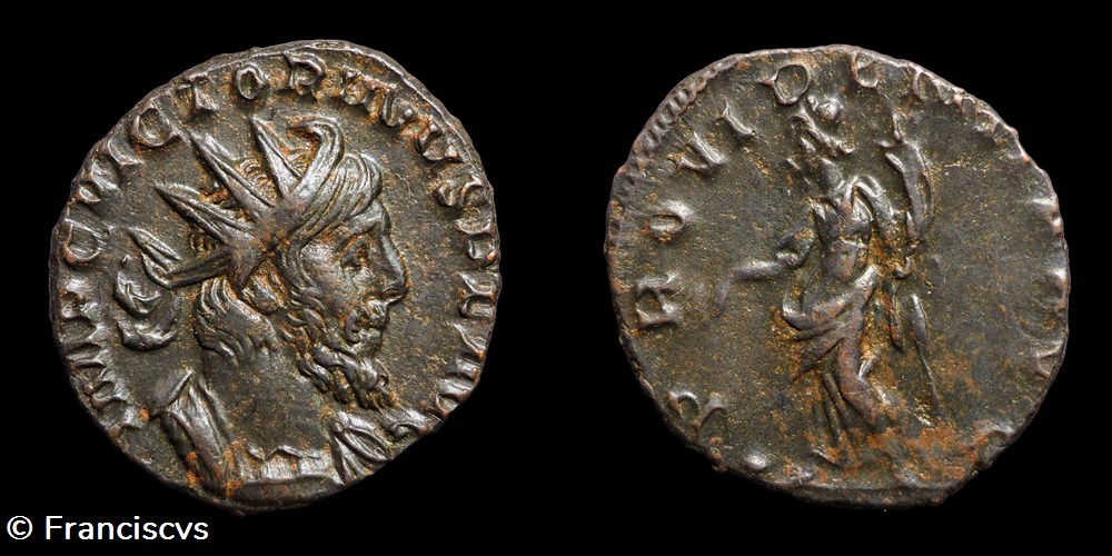 Victorin (EG 252) - PROVIDENTIA AVG monnaies antiques romaines imperiales et republicaines victorin eg 252 providentia avg