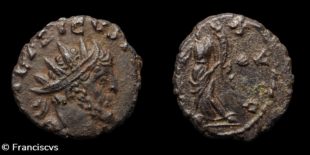 Tetricus I (Imitation) monnaies antiques romaines imperiales republicaines tetricus i imitation