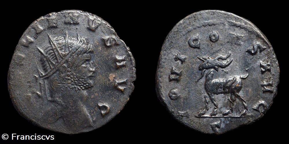 monnaies antiques romaines imperiales et republicaines gallien iovi cons avg