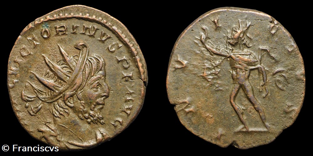 Victorin (EG 214) - INVICTVS * / - monnaies antiques a romaines imperiales et republicaines victorin eg 214 invictvs