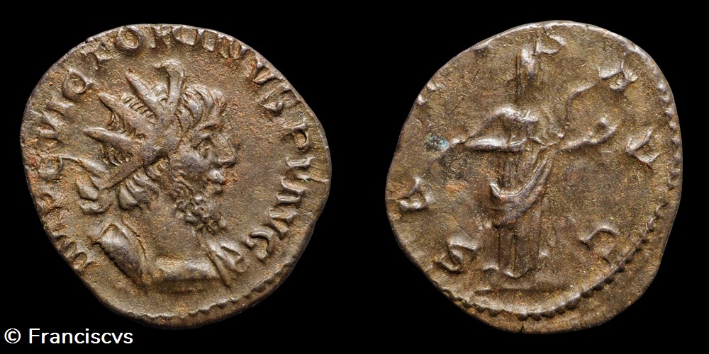 monnaies antiques romaines imperiales et republicaines victorin eg 234 salvs avg