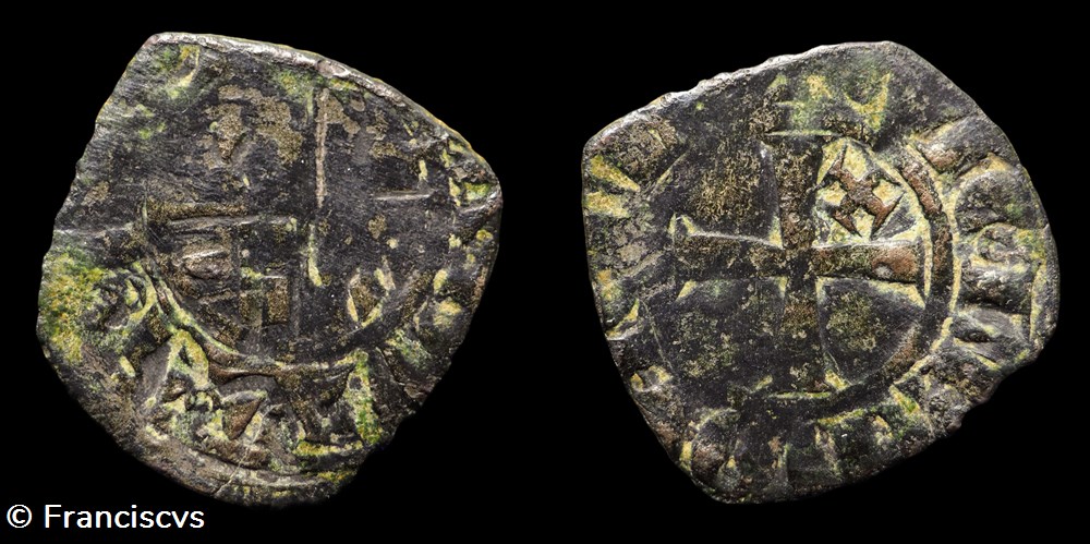 monnaies europe medievale france feodales denier jean iii et jeanne de savoie vicomte de limoges