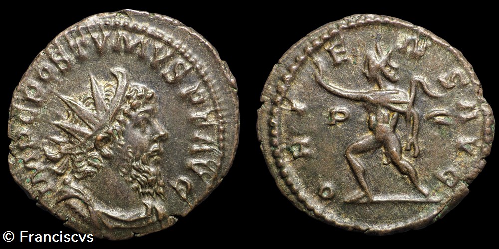 Postume (EG 111) - ORIENS AVG P/- monnaies antiques romaines imperiales et republicaines postume eg 111 oriens avg p