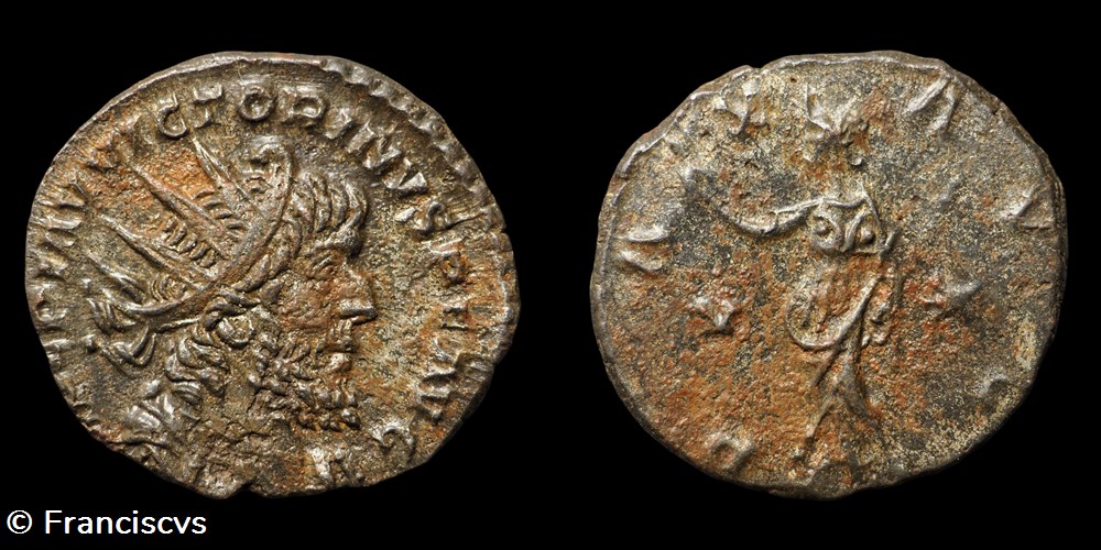 Victorin (EG 189) - PAX AVG v / * monnaies antiques romaines imperiales et republicaines victorin eg 189 pax avg v