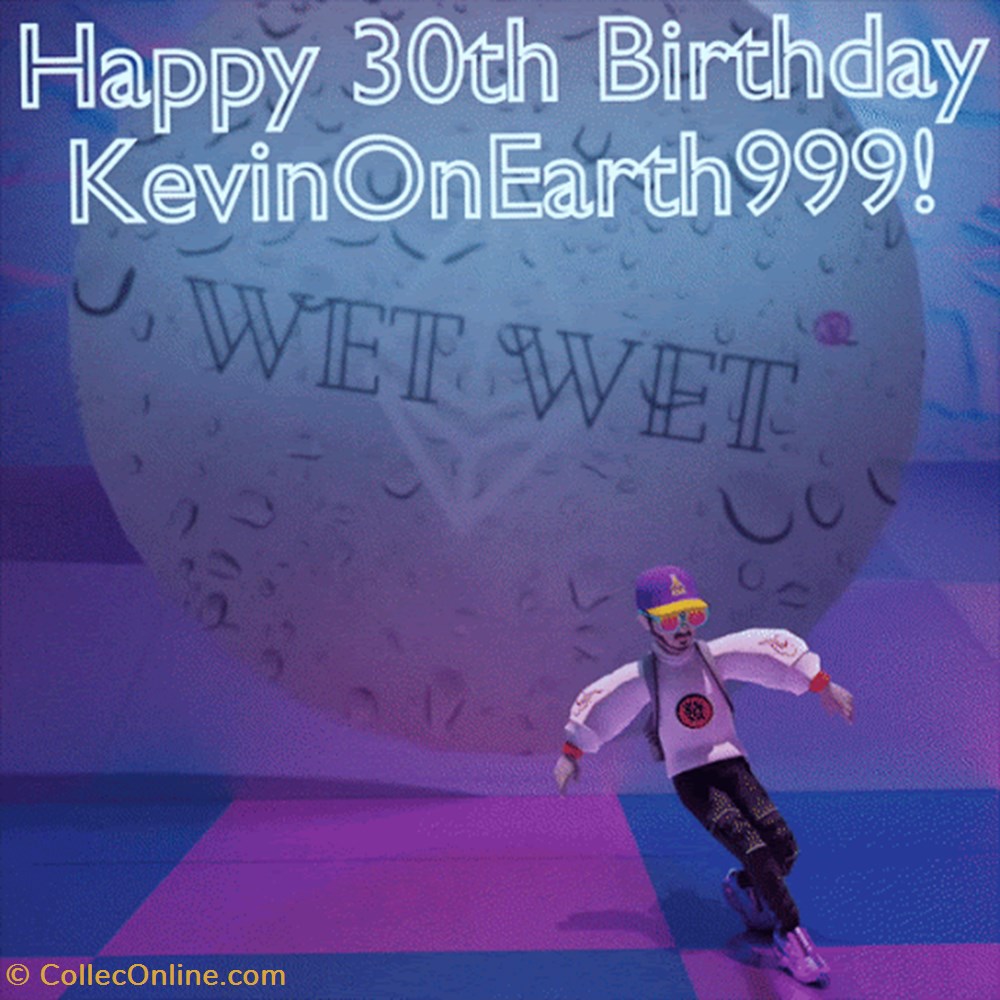 nft happy 30th birthday kevinonearth999