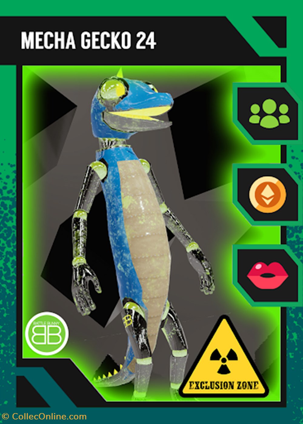 Mecha Gecko 24 nft mecha gecko 24