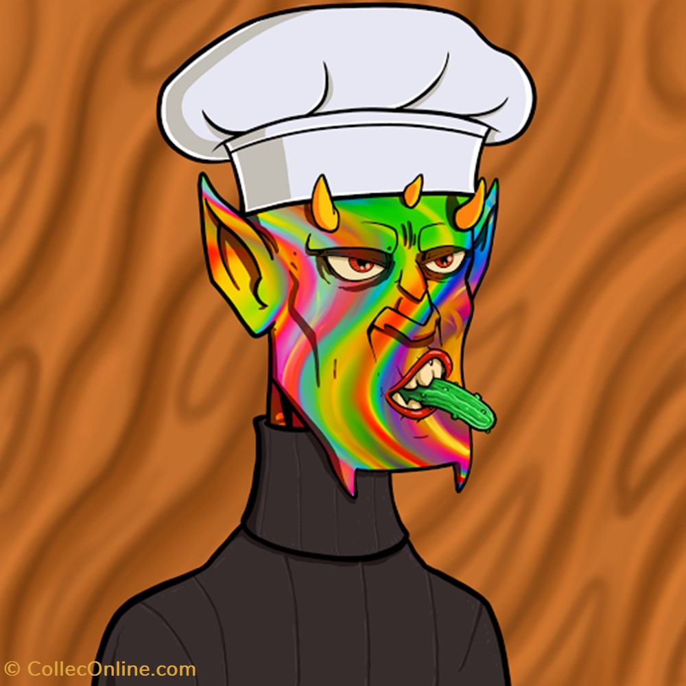 Demon #309 nft demon 309