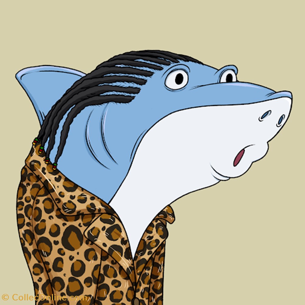 Snarky Shark #380 nft snarky shark 380