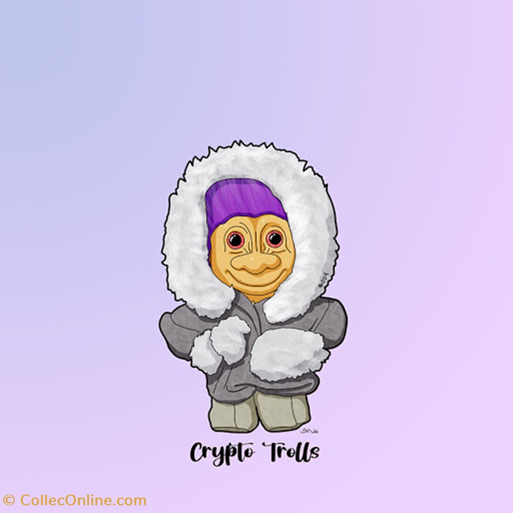 nft crypto troll 009 eskimo
